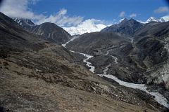 To Gokyo 2-6 Looking Ahead To Cho Oyu From Machhermo